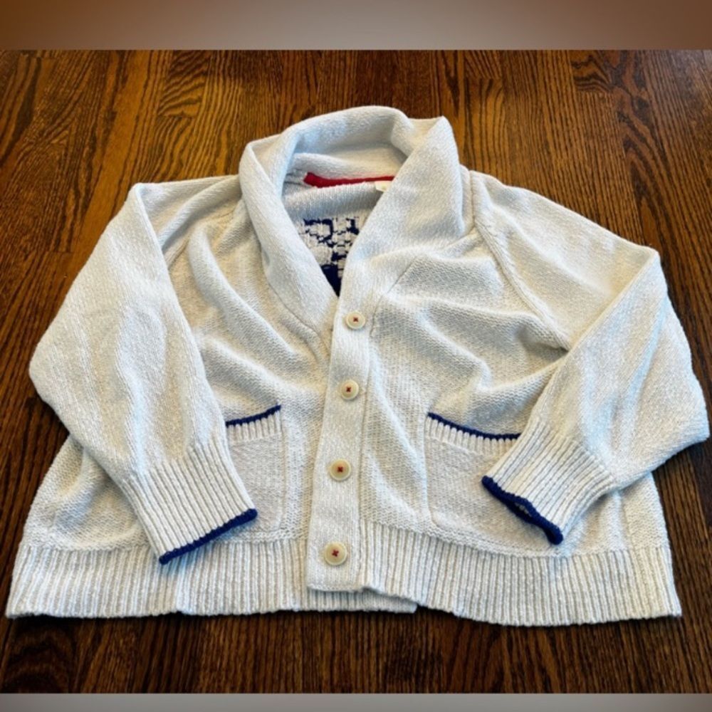 Anthropologie Maeve Lobster Cardigan - Picture 8 of 8